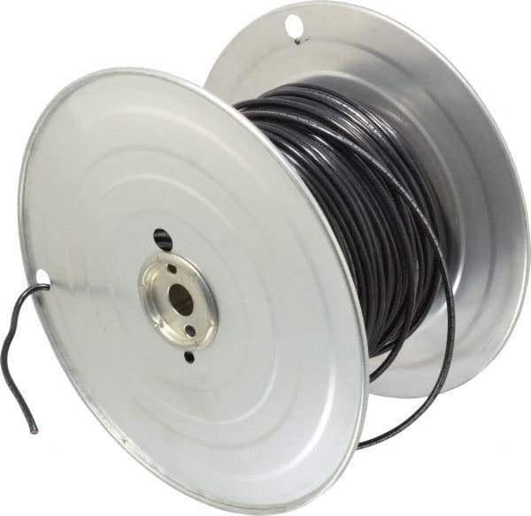 Southwire - 10 AWG, 105 Strand, Black Machine Tool Wire - PVC, Acid, Moisture and Oil Resistant, 500 Ft. Long - Apex Tool & Supply