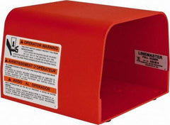 LINEMASTER - 6 Inch Long x 6 Inch Wide x 4-1/2 Inch High, Foot Switch Guard - For Use with Single Pedal Foot Switches - Apex Tool & Supply