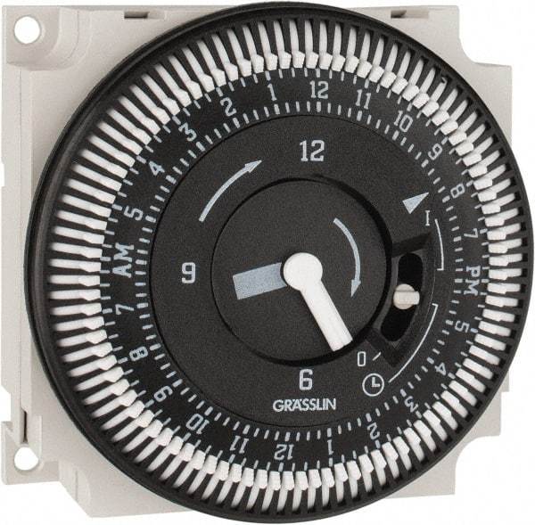 Intermatic - 24 hr Indoor Analog Electromechanical Timer - 15 On/Off per min, 120 VAC, 50/60 Hz, - Apex Tool & Supply