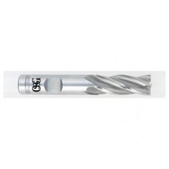 1/4 Dia. x 2-7/16 Overall Length 4-Flute Square End HSS-CO SE End Mill-Round Shank-Non-Center Cutting-Uncoated - Apex Tool & Supply