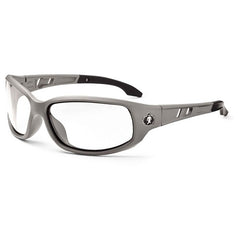 Valkyrie Clear Lens Matte Gray Safety Glasses - Apex Tool & Supply