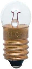 Value Collection - 0.741 Watt, 2.47 Volt, Incandescent Miniature & Specialty G3-1/2 Lamp - Miniature Screw Base, 0.01 to 0.999 Equivalent Range, Warm (1,000 to 3,000), Dimmable, 1" OAL - Apex Tool & Supply