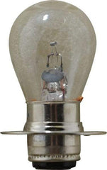 Value Collection - 18 Watt, 6.5 Volt, Incandescent Miniature & Specialty S8 Lamp - Double Contact Prefocus Base, 5 to 49 Equivalent Range, Warm (1,000 to 3,000), Dimmable, 2" OAL - Apex Tool & Supply