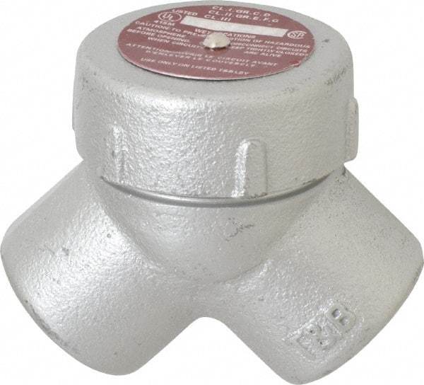 Thomas & Betts - 1" Trade, Iron Threaded Angled Rigid/Intermediate (IMC) Conduit Elbow - Noninsulated - Apex Tool & Supply
