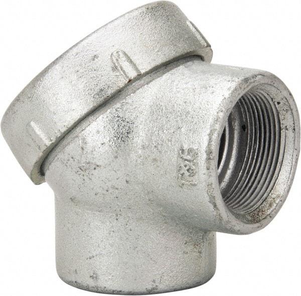 Thomas & Betts - 1-1/2" Trade, Iron Threaded Angled Rigid/Intermediate (IMC) Conduit Elbow - Noninsulated - Apex Tool & Supply