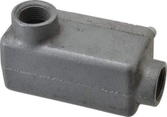 O-Z/Gedney - LR Body, 3/4" Trade, Rigid Malleable Iron Conduit Body - Rectangle, 1" OAL, Hazardous Locations - Apex Tool & Supply