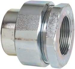 Thomas & Betts - 1-1/4" Trade, Steel Threaded Straight Rigid/Intermediate (IMC) Conduit Female Union - Noninsulated - Apex Tool & Supply