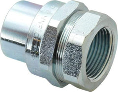 Thomas & Betts - 1" Trade, Steel Threaded Straight Rigid/Intermediate (IMC) Conduit Female Union - Noninsulated - Apex Tool & Supply