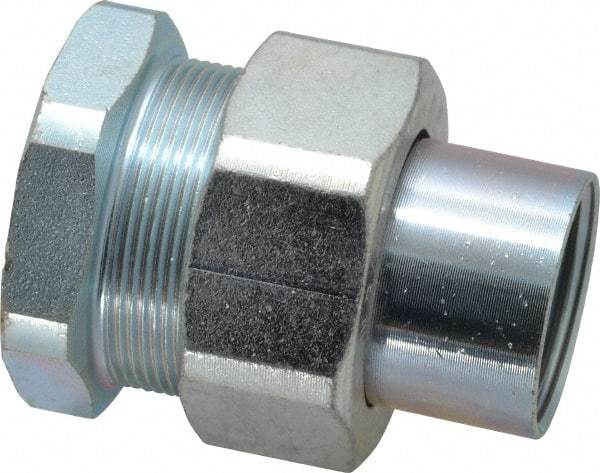 Thomas & Betts - 3/4" Trade, Steel Threaded Straight Rigid/Intermediate (IMC) Conduit Female Union - Noninsulated - Apex Tool & Supply