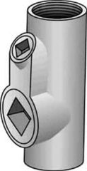 Thomas & Betts - 2-1/2" Trade, Malleable Iron Threaded Rigid/Intermediate (IMC) Conduit Sealing Fitting - Noninsulated - Apex Tool & Supply