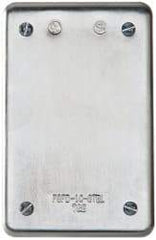 Thomas & Betts - Electrical Outlet Box Steel Device Cover - Apex Tool & Supply