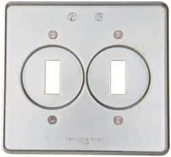 Thomas & Betts - Electrical Outlet Box Steel Device Cover - Apex Tool & Supply
