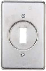 Thomas & Betts - Electrical Outlet Box Steel Device Cover - Apex Tool & Supply