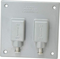 Thomas & Betts - Electrical Outlet Box Aluminum Plunger Style Cover - Includes Gasket & Screw - Apex Tool & Supply