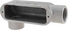Hubbell Killark - Form 35, LR Body, 1" Trade, IMC, Rigid Malleable Iron Conduit Body - Oval, 6-1/4" OAL, 12 cc Capacity, Hazardous & Wet Locations - Apex Tool & Supply