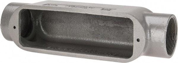 Hubbell Killark - Form 35, C Body, 2" Trade, IMC, Rigid Malleable Iron Conduit Body - Oval, 11-7/8" OAL, 70 cc Capacity, Hazardous & Wet Locations - Apex Tool & Supply