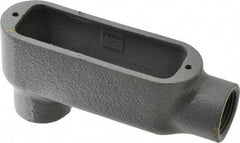 Hubbell Killark - Form 35, LB Body, 3/4" Trade, IMC, Rigid Malleable Iron Conduit Body - Oval, 5-3/4" OAL, 7 cc Capacity, Hazardous & Wet Locations - Apex Tool & Supply