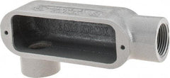 Hubbell Killark - Form 35, LR Body, 3/4" Trade, IMC, Rigid Malleable Iron Conduit Body - Oval, 5-3/8" OAL, 7 cc Capacity, Hazardous & Wet Locations - Apex Tool & Supply