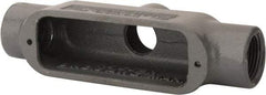 Hubbell Killark - Form 35, TB Body, 3/4" Trade, IMC, Rigid Malleable Iron Conduit Body - Oval, 6-1/16" OAL, 7 cc Capacity, Hazardous & Wet Locations - Apex Tool & Supply
