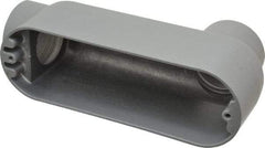 Hubbell Killark - Form 85, LB Body, 2" Trade, IMC, Rigid Aluminum Conduit Body - Oval, 10 & 18-1/8" OAL, 70 cc Capacity, Hazardous & Wet Locations - Apex Tool & Supply