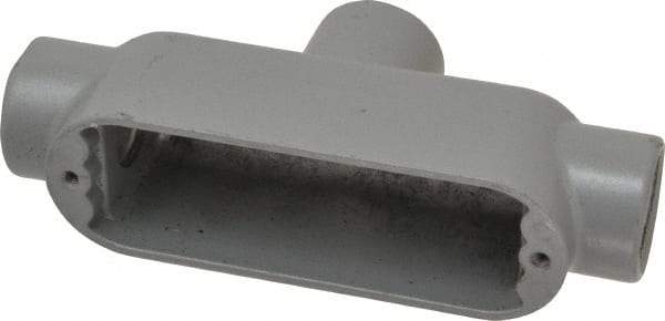 Hubbell Killark - Form 85, TB Body, 3/4" Trade, IMC, Rigid Aluminum Conduit Body - Oval, 6-1/16" OAL, 7 cc Capacity, Hazardous & Wet Locations - Apex Tool & Supply