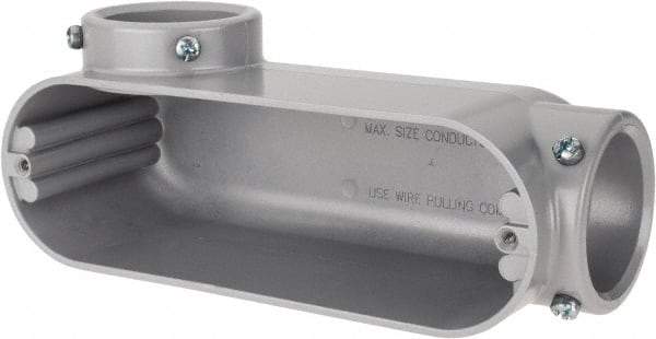 Hubbell Killark - LL Body, 2" Trade, EMT Aluminum Conduit Body - Oval, 9-7/32" OAL, Dry Locations - Apex Tool & Supply