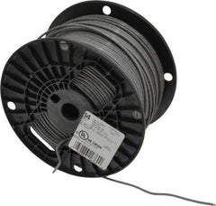Southwire - THHN/THWN, 14 AWG, 15 Amp, 500' Long, Solid Core, 1 Strand Building Wire - Gray, Thermoplastic Insulation - Apex Tool & Supply