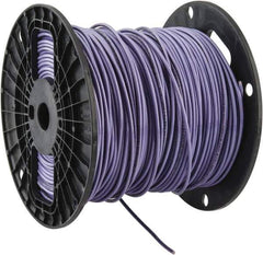 Southwire - THHN/THWN, 14 AWG, 15 Amp, 500' Long, Solid Core, 1 Strand Building Wire - Purple, Thermoplastic Insulation - Apex Tool & Supply