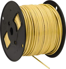 Southwire - THHN/THWN, 12 AWG, 20 Amp, 500' Long, Solid Core, 1 Strand Building Wire - Yellow, Thermoplastic Insulation - Apex Tool & Supply