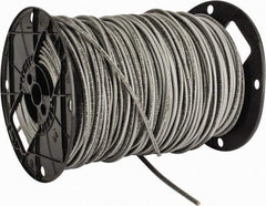 Southwire - THHN/THWN, 10 AWG, 30 Amp, 500' Long, Solid Core, 1 Strand Building Wire - Gray, Thermoplastic Insulation - Apex Tool & Supply