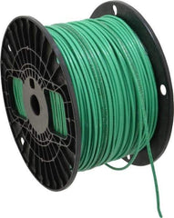 Southwire - THHN/THWN, 14 AWG, 15 Amp, 500' Long, Stranded Core, 19 Strand Building Wire - Green, Thermoplastic Insulation - Apex Tool & Supply