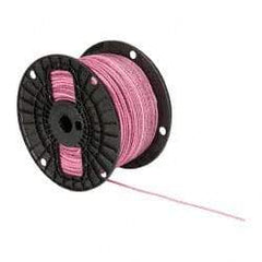 Southwire - THHN/THWN, 14 AWG, 15 Amp, 500' Long, Stranded Core, 19 Strand Building Wire - Pink, Thermoplastic Insulation - Apex Tool & Supply