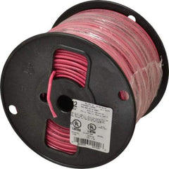 Southwire - THHN/THWN, 12 AWG, 20 Amp, 500' Long, Stranded Core, 19 Strand Building Wire - Red, Thermoplastic Insulation - Apex Tool & Supply
