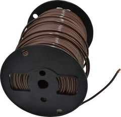 Southwire - THHN/THWN, 10 AWG, 30 Amp, 500' Long, Stranded Core, 19 Strand Building Wire - Brown, Thermoplastic Insulation - Apex Tool & Supply