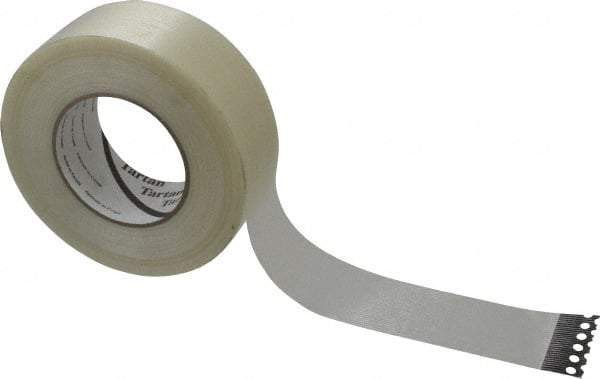 3M - 2" x 110 Yd Clear Rubber Adhesive Packaging Tape - Polypropylene Film Backing, 4 mil Thick, 100 Lb Tensile Strength, Series 8934 - Apex Tool & Supply