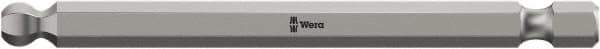 Wera - 4mm Hex Bit - 1/4" Hex Drive, 3-1/2" OAL - Apex Tool & Supply