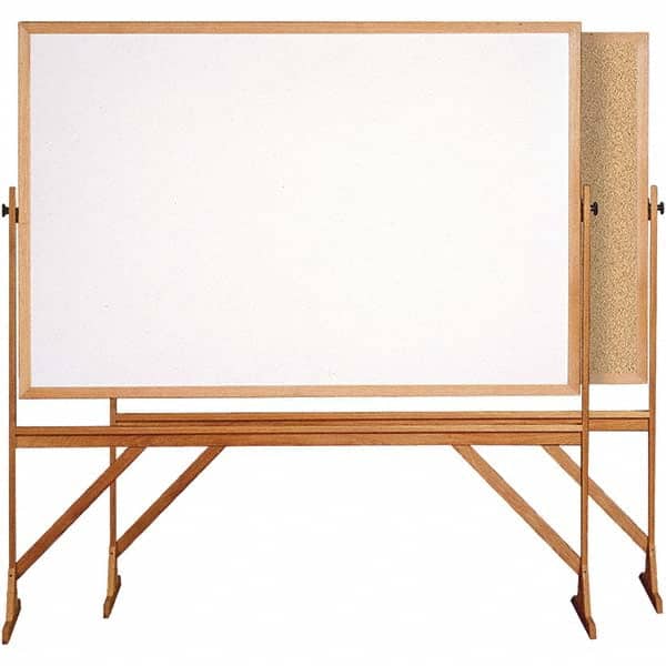 Ghent - Whiteboards & Magnetic Dry Erase Boards Type: Reversible Dry Erase/Corkboard Height (Inch): 71-3/4 - Apex Tool & Supply