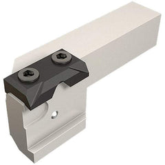 Iscar - External Thread, Right Hand Indexable Grooving Cutoff Toolholder - 25mm Shank Height x 25mm Shank Width, UBHC Toolholder Style, Series Tool Blocks - Apex Tool & Supply