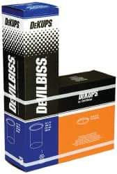 DeVilbiss - Paint Sprayer Cup - Disposable Cups and Lids, 32 Pack, Compatible with Siphon and Gravity Spray Guns - Apex Tool & Supply