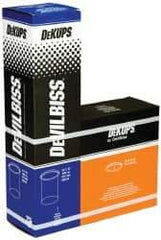 DeVilbiss - Paint Sprayer Cup - Disposable Cups and Lids, 32 Pack, Compatible with Siphon and Gravity Spray Guns - Apex Tool & Supply