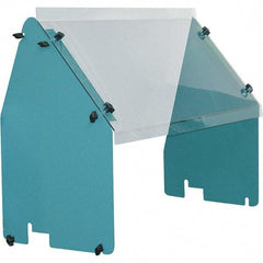 Dynabrade - Front and Side Shield Kit - Use With Metal Capture Downdraft Tables Includes Clear Panel - Apex Tool & Supply
