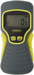 General - Pinless Moisture Meter - Digital LCD Display, Accurate to ±2.5% - Apex Tool & Supply