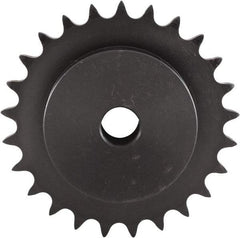U.S. Tsubaki - 12 Teeth, 5/8" Chain Pitch, Chain Size 50, Plain Bore Sprocket - 5/8" Bore Diam, 2.415" Pitch Diam, 2.71" Outside Diam - Apex Tool & Supply