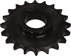 U.S. Tsubaki - 30 Teeth, 3/4" Chain Pitch, Chain Size 60, Split Taper Sprocket - 7.175" Pitch Diam, 7.35" Outside Diam - Apex Tool & Supply