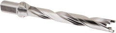 Iscar - 1-1/16 to 1.098" Diam, 8xD, 8.69" Max Drill Depth, 1-1/4" Shank Diam, 12.54" OAL, Replaceable Tip Drill - FCP, HCP-IQ, ICK, ICM, ICP Insert, 27 Seat Size, DCN Toolholder, Series SumoCham - Apex Tool & Supply