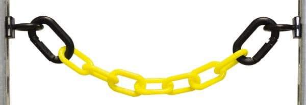PRO-SAFE - 10' Long Polyethylene Carabiner Loading Dock Kit - Yellow, Black - Apex Tool & Supply