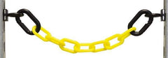 PRO-SAFE - 10' Long Polyethylene Carabiner Loading Dock Kit - Yellow, Black - Apex Tool & Supply