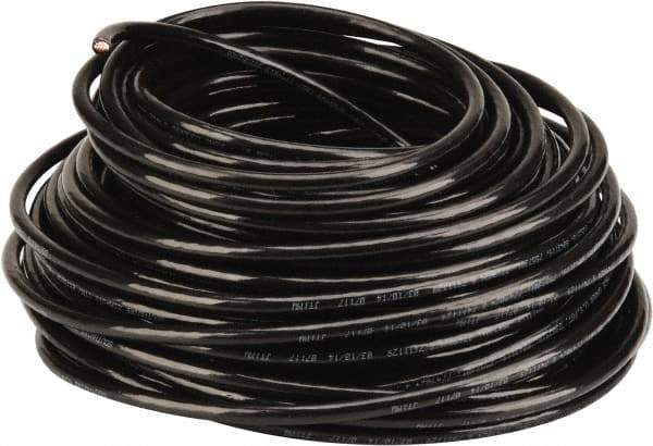 Southwire - THHN/THWN, 6 AWG, 55 Amp, 100' Long, Stranded Core, 19 Strand Building Wire - Black, Thermoplastic Insulation - Apex Tool & Supply