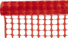Tenax - 50' Long x 4' High, Orange Snow Guard & Sand Barrier Fence - 1-3/4" x 1-3/4" Mesh - Apex Tool & Supply