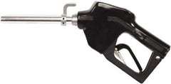 PRO-LUBE - Nozzle Repair Part - Contains Nozzle with Hook, Automatic Fuel Control Nozzle, Straight Spout, 3/4\x94 NPT (F) Inlet, For Use with Gasoline, Diesel - Apex Tool & Supply